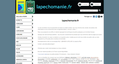 Desktop Screenshot of lapechomanie.fr